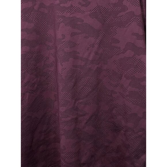 Spyder Men's Camouflage Performance Burgundy Lightweight & Breathable Size L - Picture 3 of 8